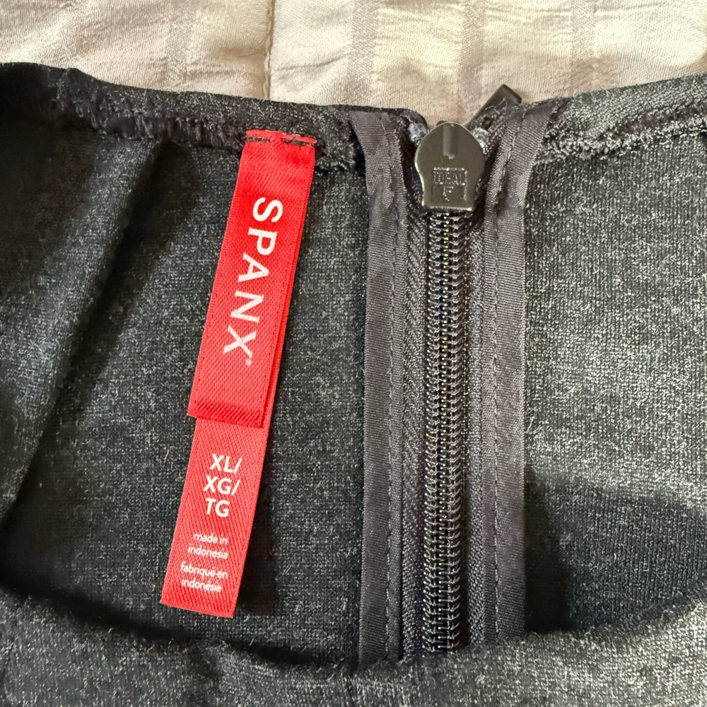 Spanx The Perfect Funnel Top Womens Size XL Charcoal Heather 20420R NWT - Picture 3 of 7